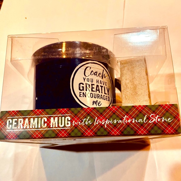 🎁🎁SOLD🎁🎁 Ceramic Mug with inspirations stone. - Picture 10 of 12